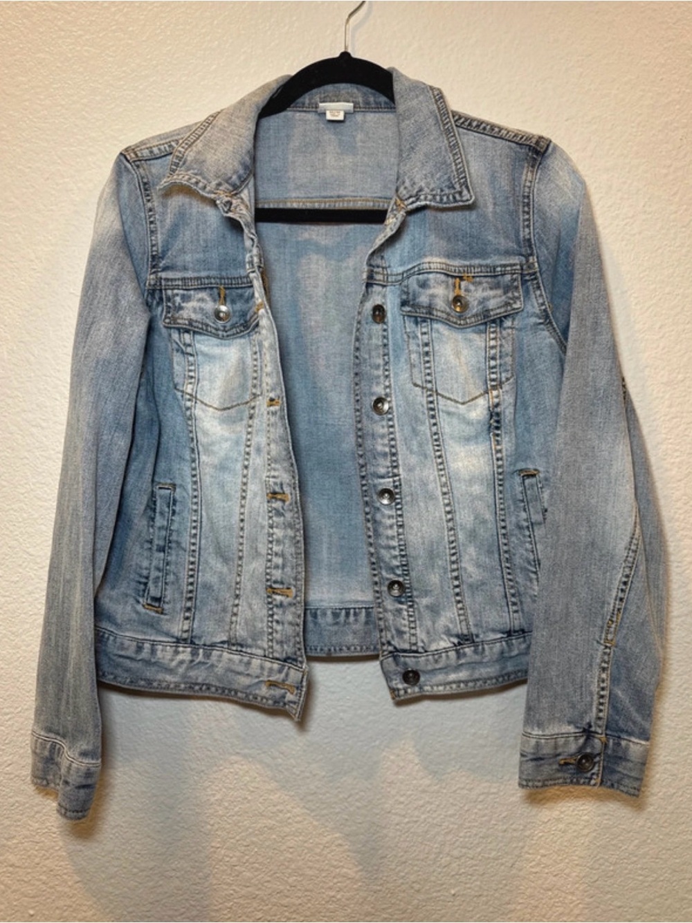 Merona Light Blue Denim Jean Jacket for Women